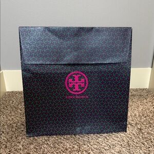 Tory Burch Geometric Print Storage Shopping Bag